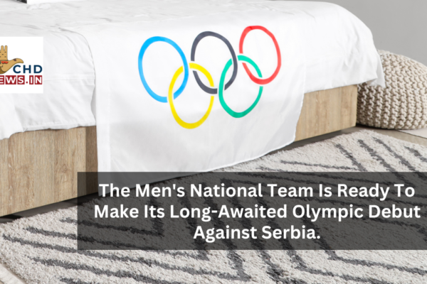 The Men's National Team Is Ready To Make Its Long-Awaited Olympic Debut Against Serbia.