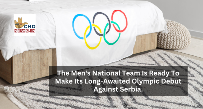 The Men's National Team Is Ready To Make Its Long-Awaited Olympic Debut Against Serbia.